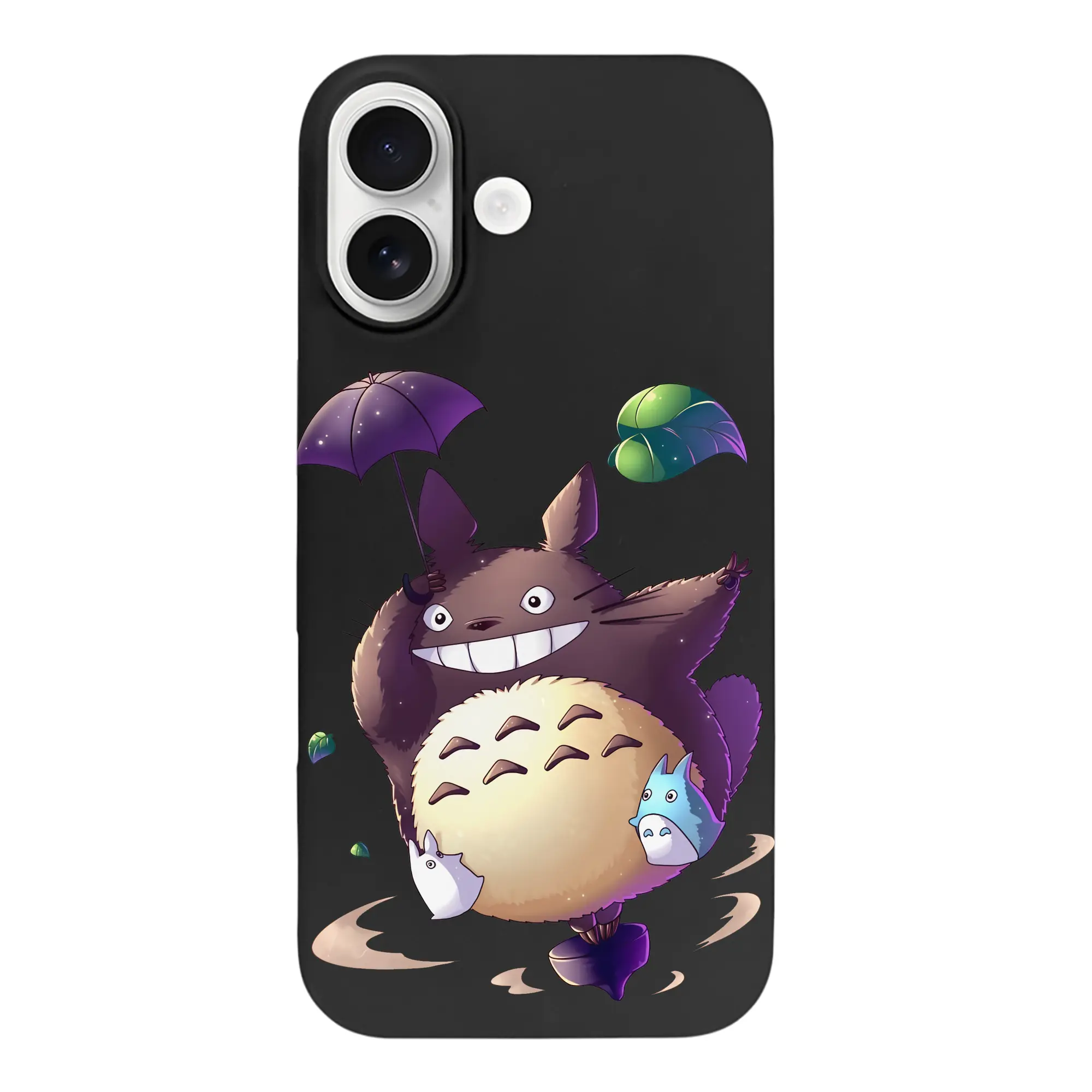 となりのトトロ グッズ トトロ - iPhone 17 シリーズ シリコンケース 薄型 耐衝撃 指紋防止 ソフトタッチカバー 精密フィット 傷防止 保護ケース iPhone 17/17 Air/17 Pro/17 Pro Max 対応